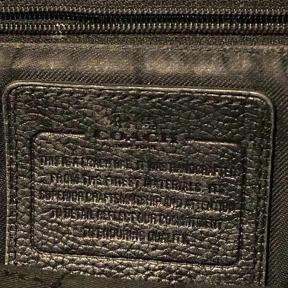 Coach leather backpack - Picture 3 of 5